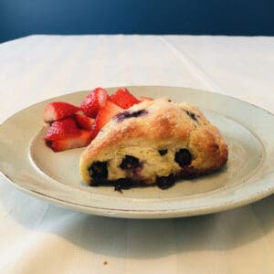 Blueberry Scones - Margot Dreams of Baking