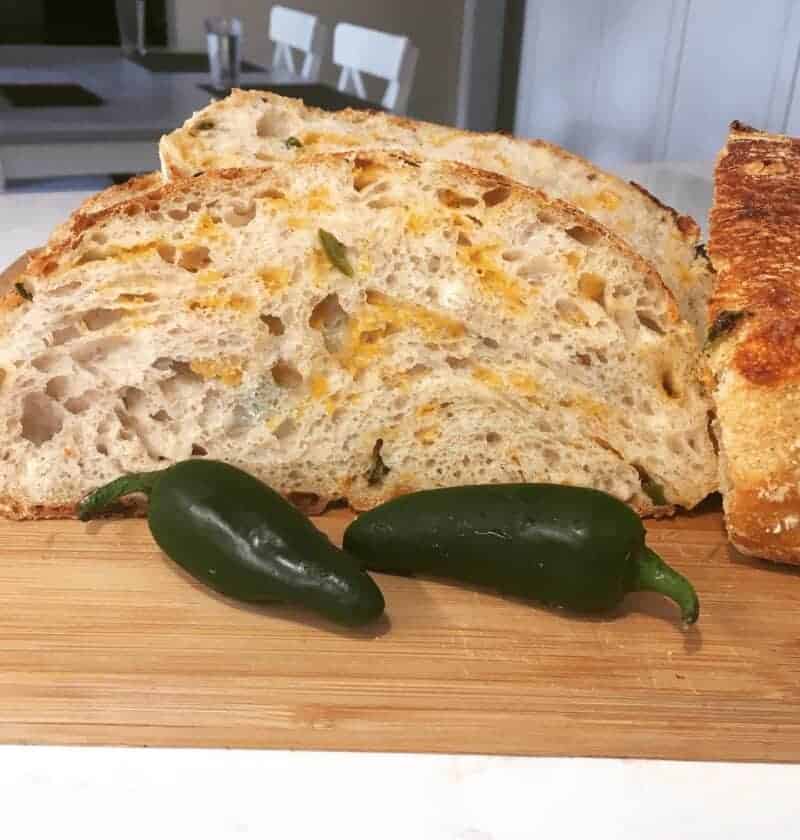 Jalapeno Cheddar Sourdough Bread Recipe