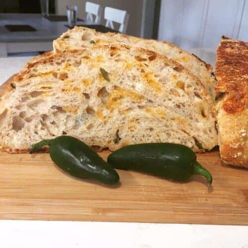 Jalapeno-Cheddar Sourdough Bread - Margot Dreams of Baking